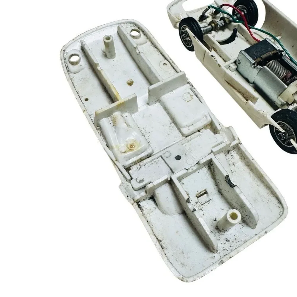 Tekno Monza FORD GT 1/43 Vintage plastic Slot car